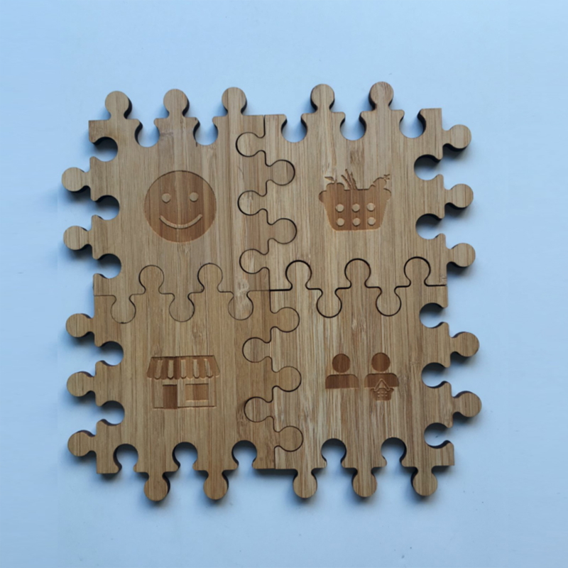 Puzzle di legno